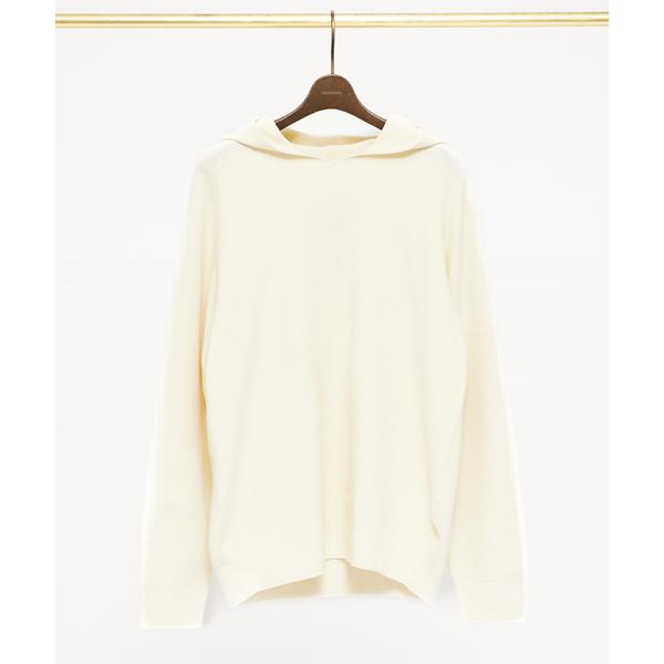 セーター ニット 「ハイパーストレッチ」ホール ガーメント パーカー メンズ