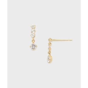 NOJESS（ノジェス） ピアス K10アクアマリンピアス レディース