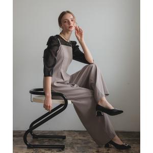 パンツドレス オールインワンキャミドレス