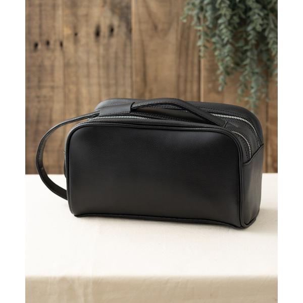 ハンドバッグ ソフトレザー 牛革 ダブルファスナー セカンドバッグ ハンドバッグ