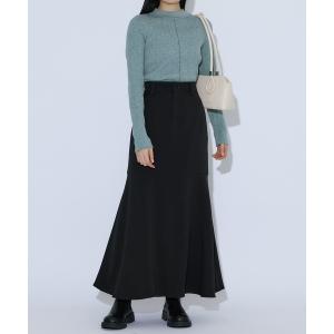 スカート パネルフレアーマーメイドスカート