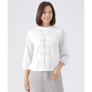 ブラウス シャツ 「ウォッシャブル」ストレッチファイユブラウス レディース