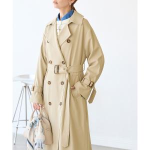 トレンチコート コート 撥水加工・花粉ガード/トレンチコート レディース
