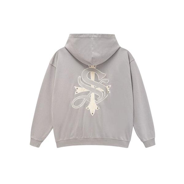 パーカー フーディー｜Vintage Wash Studs Cross Hoodie｜SUPPLIE...