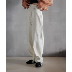 ジーンズ デニム デニムパンツ kumika - カーブデニム made in INTER FACTORY レディース