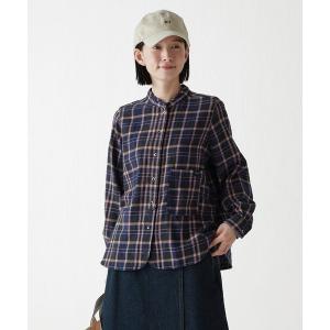 ブラウス シャツ サニークラウズ　普段着チェックシャツ「レディース」 レディース