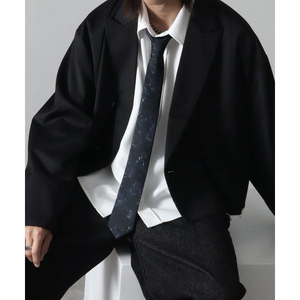 ネクタイ 「welise/ウェライズ」シルキータッチ モードグラフィックネクタイ
