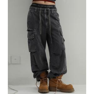 MASONPRINCE カーゴパンツ 3カラーコットンワイドカーゴパンツ XXK4140