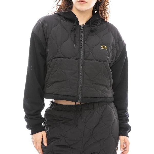 パーカー RVCA レディース RECESSION REVERSIBLE パーカー/ルーカリバーシブ...