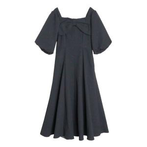 CALNAMUR（カルナムール） ワンピース 2WAYチュールオーバースウェット