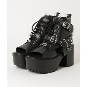 YOSUKE（ヨースケ） ブーツ ヨースケYOSUKEメンズ厚底ハトメバックル