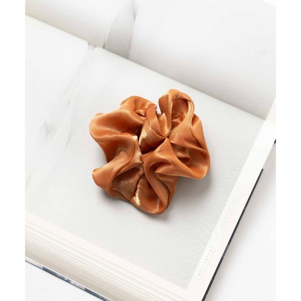 シュシュ サテンカラーシュシュ