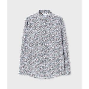 Paul Smith（ポール・スミス） シャツ River Collage” プリント 長袖