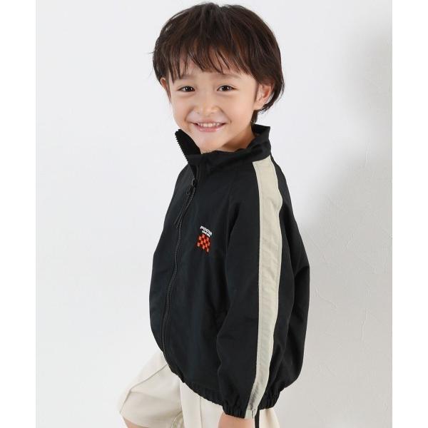 ブルゾン ジャンバー アウター 水はじく ナイロン ライントラックジャケット キッズ 子供服 男の子...