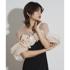 ドレス volume raffle dress