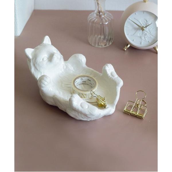 インテリア 「 ammy. / エイミードット 」 ネコ型 マルチ トレー