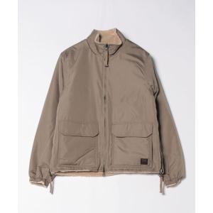 ブルゾン アウター 「TAION」 ノンダウンミリタリーリバーシブル　BOA HINECK JK ボアハイネックジャケット ボアブルゾン ハイネックブ