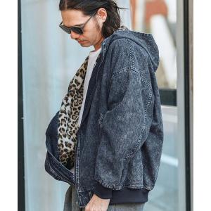 WACKO MARIA◇leopard leather 50s jacket/ジャケット/L/牛革/RED