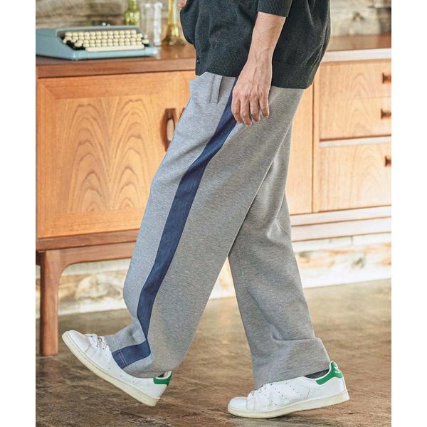 パンツ mp13122-デニムラインポンチパンツ メンズ