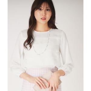 ブラウス シャツ 「洗える」フリルブラウス レディース