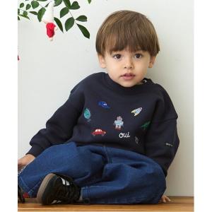 トレーナー 刺繍TOYモチーフトレーナー キッズ...の商品画像