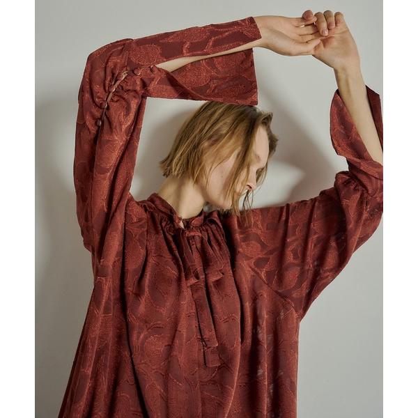 ドレス Loose jacguard dress