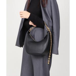 ショルダーバッグ バッグ ハーフムーン チェーンハンドル ショルダーバッグ レディース