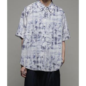 シャツ Various loose shirts -double pattern- /バリアスルーズシャツ -ダブルパターン- メンズ レディース