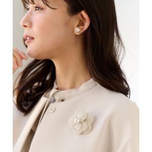 ブローチ パールフラワーコサージュ レディースの買取情報