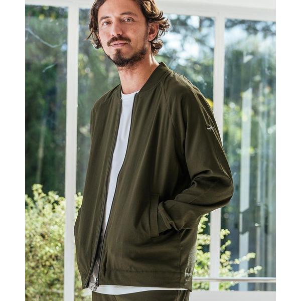 ma1 ma-1 mj10485-MA-1ブルゾン-麻ライク メンズ