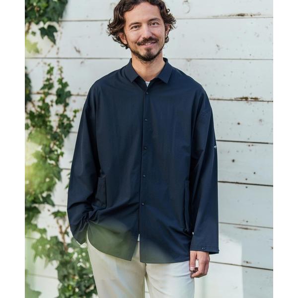 コート ジャケット mj10486-シャツジャケット-リップストップ メンズ