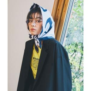 agnes b.（アニエスベー） スカーフ バンダナ ハンカチ ”Rue du Jour