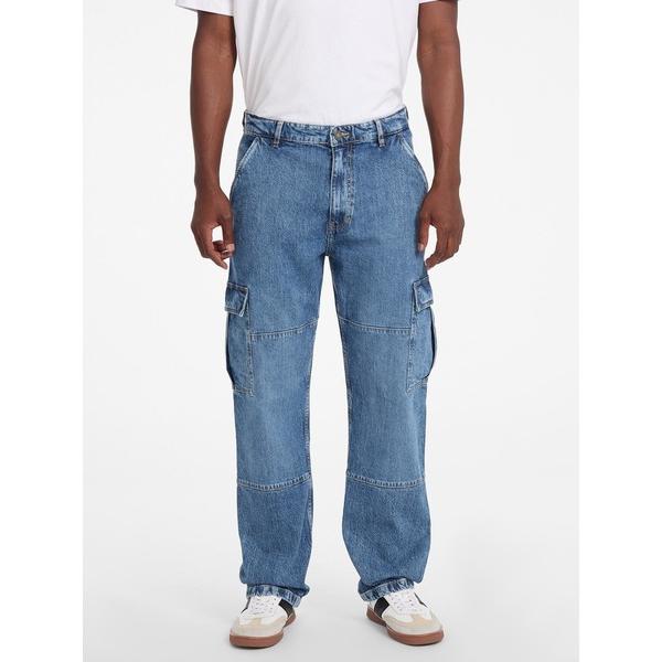 ジーンズ GUESS JEANS G17 Cargo デニム カーゴジーンズ メンズ