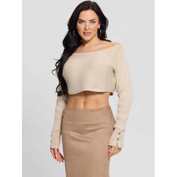 ニット セーター ROSALIA Ls Cover Shoulder Sweater ニット セータ...