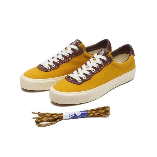 スニーカー VM001 CANVAS LO YELLOW/BROWN メンズ レディース