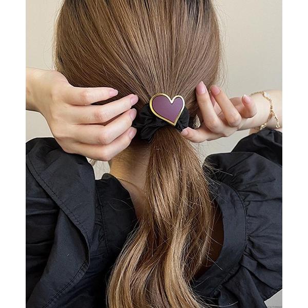 ヘアゴム pur chouchou/くしゅくしゅ ハート ヘアゴム P4362