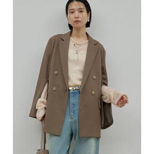 ジャケット テーラードジャケット スリットスリーブジャケット レディース