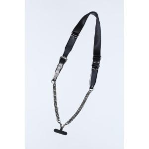 スマホアクセサリー TOGA TOO/LEATHER PHONE HANDLE STRAP Leather braid phone handle strap