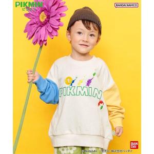 トレーナー  「ピクミン」カラフルトレーナー キッズ 子供服 男の子 女の子