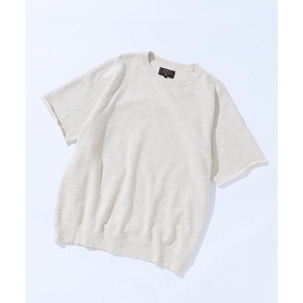 トレーナー スウェット カット オフ ショート スリーブ スウェット シャツ メンズ