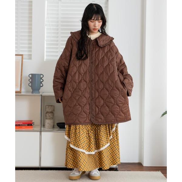 ミリタリージャケット モッズコート 「eLur」キルティングジャケット(セット可) レディース メン...