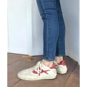 スニーカー ASH/アッシュ「MOONLIGHT STUDS」スタッズホワイトローカットスニーカー 3.5cmヒール レディース