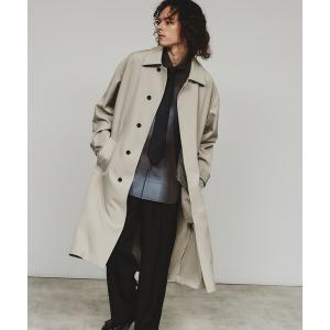 【美品】　TAKEO KIKUCHI ライトグレー　ハーフコート　ジャケット TAKEO KIKUCHI（タケオキクチ） 起毛 ハーフコート 裏地無し ボタン