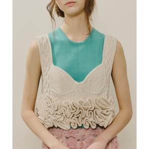 Omekashi ニット セーター アルパカモヘヤシャギーVプルオーバー