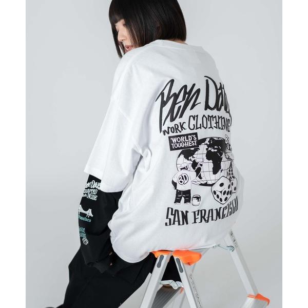 アンサンブル ∴WEGO/別注BENDAVISアンサンブルグラフィックT