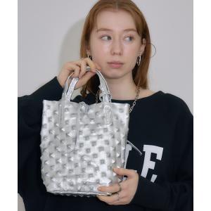 トートバッグ MILLELA FIRENZE  エンボスレザーミニトート レディース