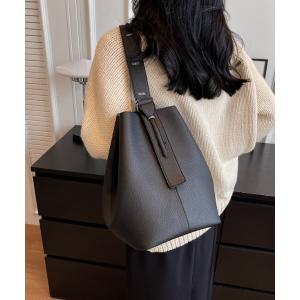 ショルダーバッグ バッグ ポーチ付2WAYバケットワンショルダーバッグ レディース