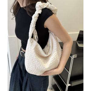 ショルダーバッグ バッグ シャーリングドローコード付ショルダーバッグ レディース