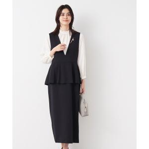 ワンピース 「入卒/セレモニー/洗える」ペプラム...の商品画像