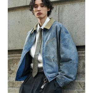 ANDER HUNK デニムジャケット gジャン Overdyed Denim Riders Jacket